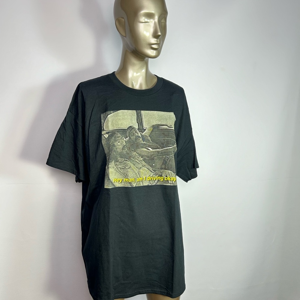 Cheech & Chong “Hey Man, Am I Driving Okay” Tee NWOT